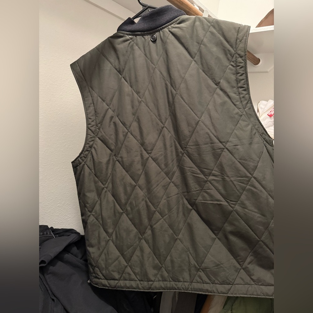 Green Filson Quilted Cruiser Vest - Picture 4 of 5